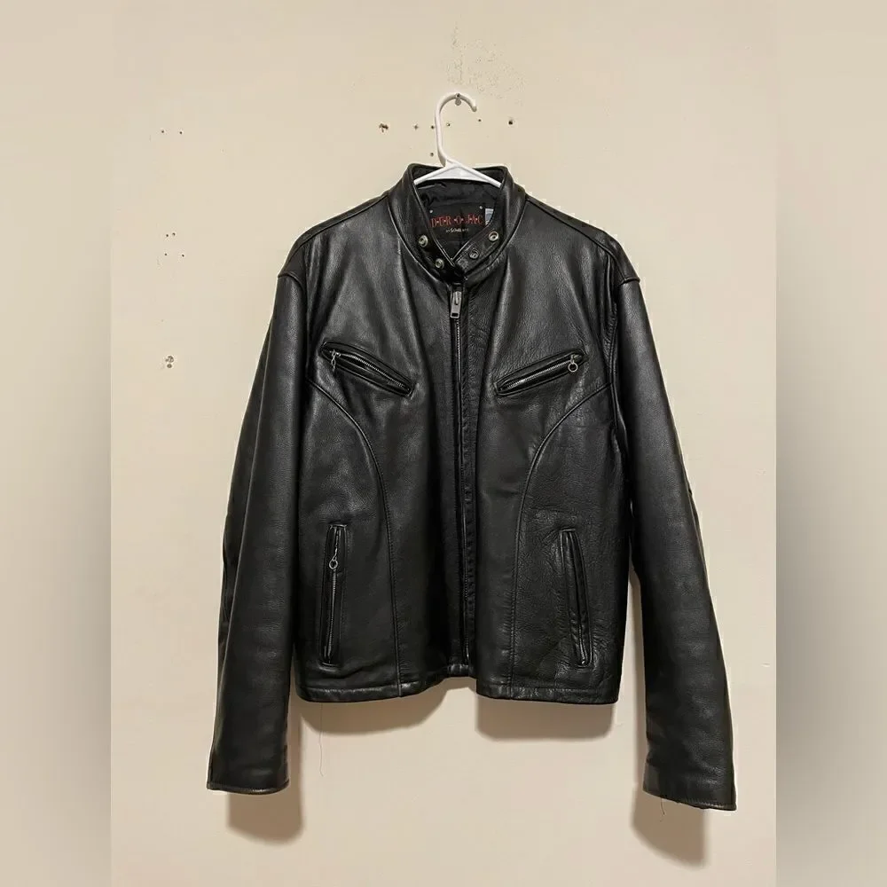 Vintage Dur o Jac By Schott New York Leather Jacket - Picture 3 of 11